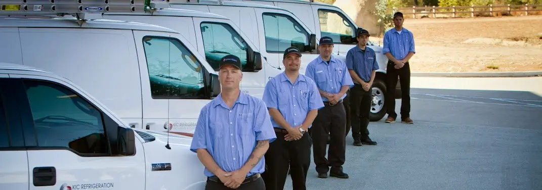 KIC Refrigeration crew ready for Mini Split Repair jobs across West Rockhill